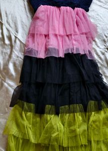 I. RUFFLE PARTY READY DRESS
