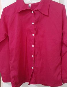 Beautiful Pink Multistyling Shirt🩷✨️
