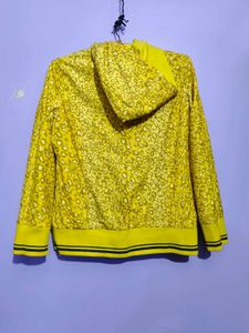 Adidas Yellow Hoodie Jacket reversible