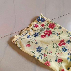 Floral Yellow Dress