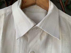 Half Sleeve Mens Shirt White