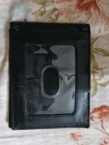 Black Leather Wallet