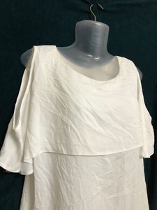 Elite White Stylish Top