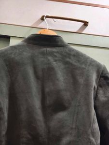 Genuine Suede leather jacket