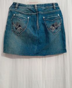Denim Skirt 100% Cotton