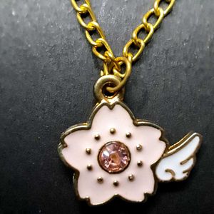 Flower Charm Necklace