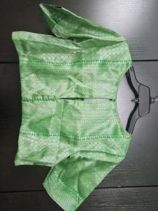 Orange Banarasi Saree