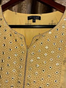 Pre Loved Rich Cotton Fabric Anarkali Dress/ Kurta
