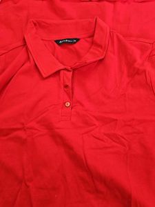 Red Polo Shirt Dress