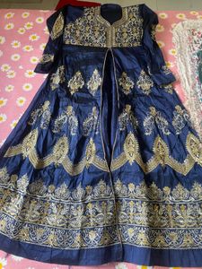 Unstitched Indowestern Material