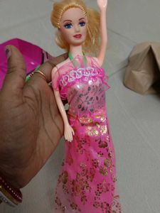 Movable Hand And Leg Doll With Accessories
