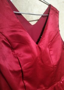 Marroon Beautiful Dress