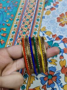 2 Colorful Bangle Set