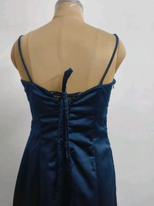 Elegant Navy Blue Dress