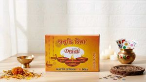 Water LED Sensor of 6Pcs packing Diya