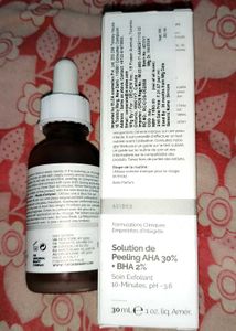 The Ordinary AHA 30% + BHA 2% Peeling Solution