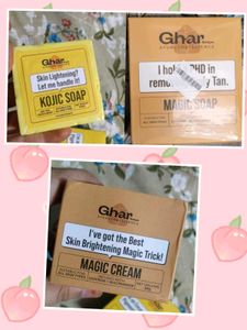 GHAR SOAPS Combo Of 3