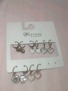 Westside Heart Earring Set