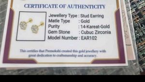 Pure Dimond Earring Studs