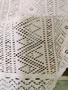 Lace Off-white Skirt