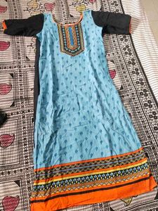 New Pure Cotton Kurti Set