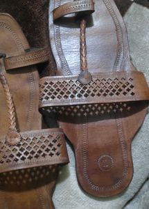 Genuine Leather Kolhapuri Flats Size 11