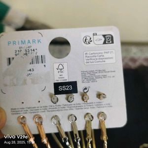 Primark Earring Set