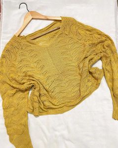 Pinterest Oversized Crochet Pullover A