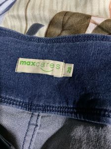 Denim High-Waisted Shorts