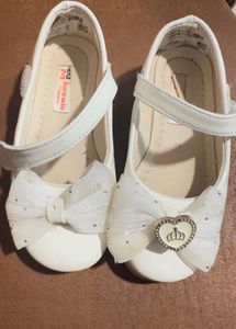 Cute White Baby Girl Shoes