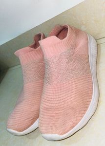 Pink Casual Shoes