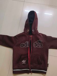 Adidas Kids Zip-Up Hoodie