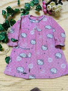 Combo baby girl, hello Kitty night suit