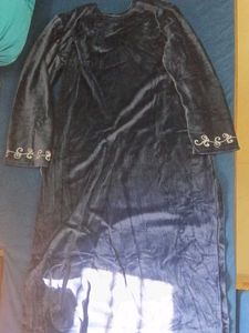 Elegant Blue Embroidered 3 ps kurti set