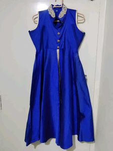 Royal Blue Ethnic Gown