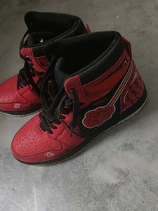 Akatsuki Inspired High-Top Sneakers