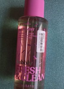VS Pink Fresh&amp;Clean Bubbly Body Mist