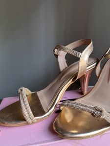 Embellished Stilettos with Buckle