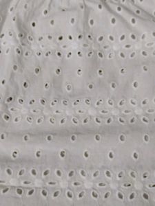 Angelic White Sleeveless Chikankari Long Maxi Dres