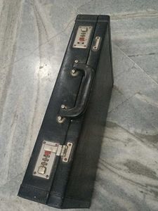 Vintage Black Briefcase