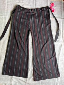 Striped Wide Leg Pants