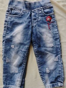 Cute Kids Pink Jacket &amp; Jeans Set