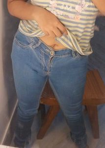 Light Wash Denim Jeans
