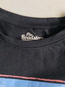 Black Graphic Print T-Shirt