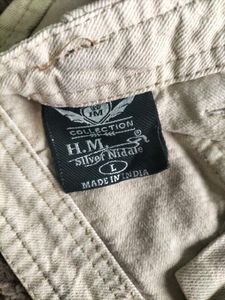 HM Beige Cargo Pants