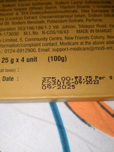 Modicare Fruit Of The Earth MoorMudFacialBar