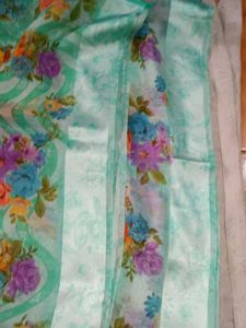 Sea Green Saree