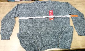 Stylish Gray Zipper Sweater