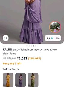 Ready To Wear Sareeee🥰