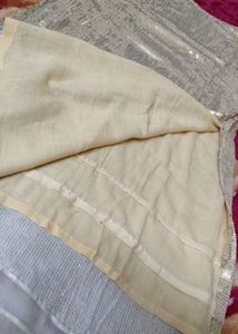 Gold Sequin Kurti with Red Skirt